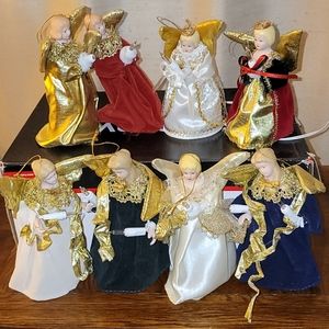 Lighted Angel Tree Ornaments